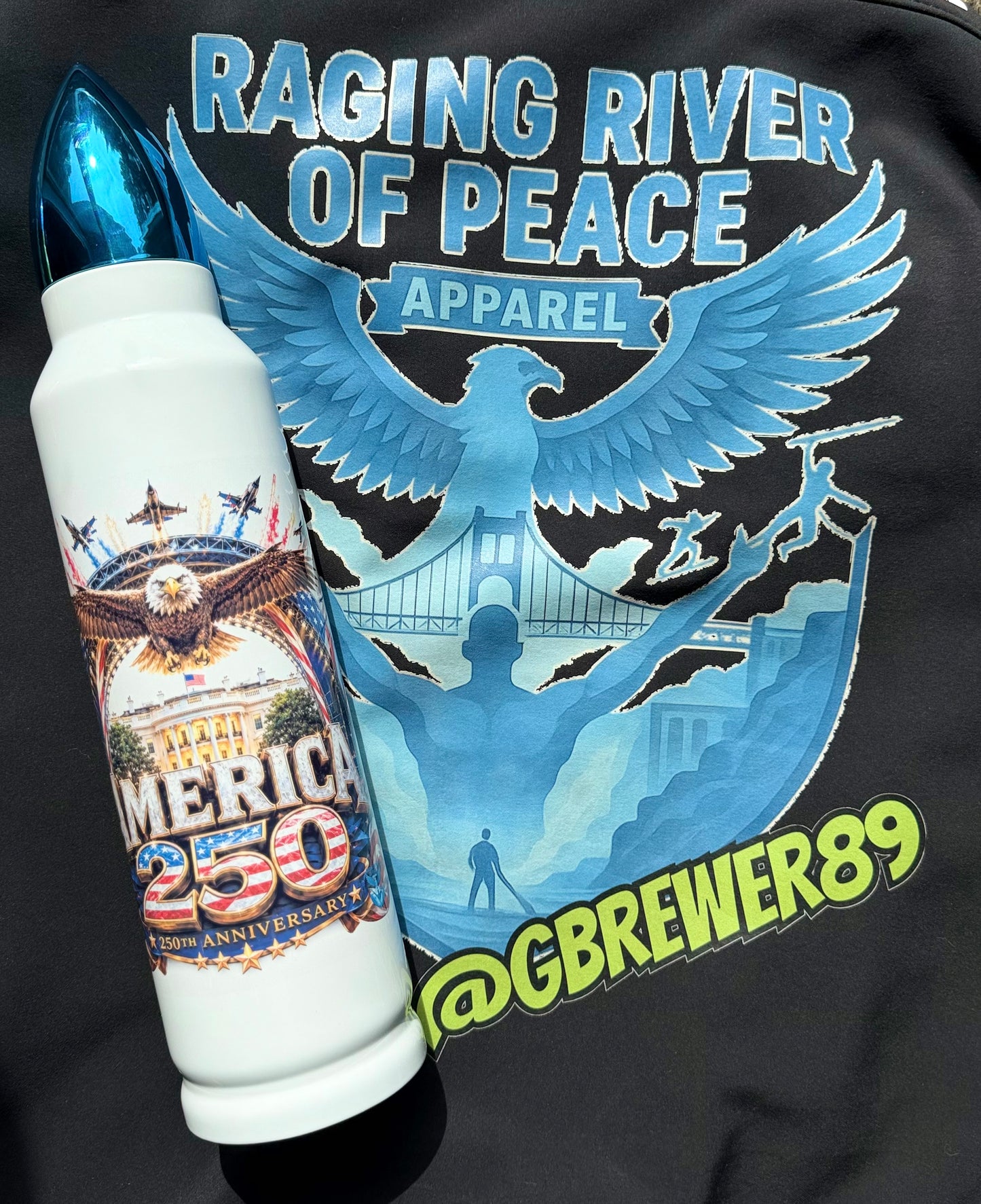 32 oz Air Force 250th Bullet Tumbler