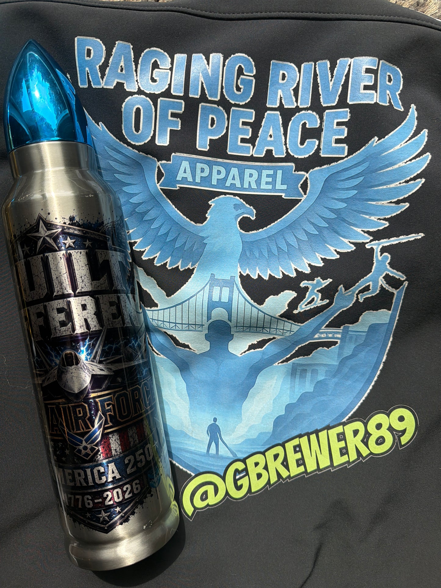 32 oz Air Force 250th Bullet Tumbler