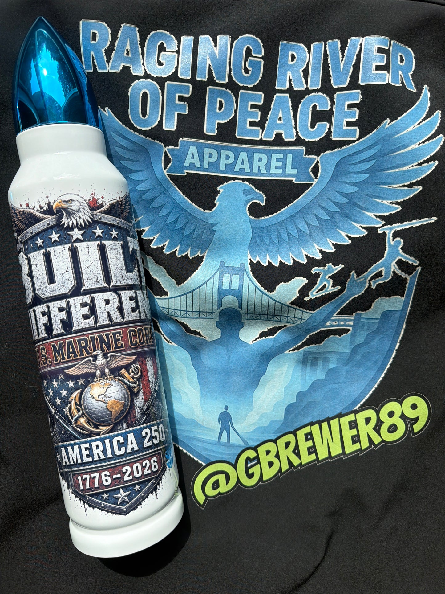 32oz USMC 250th BULLET TUMBLER