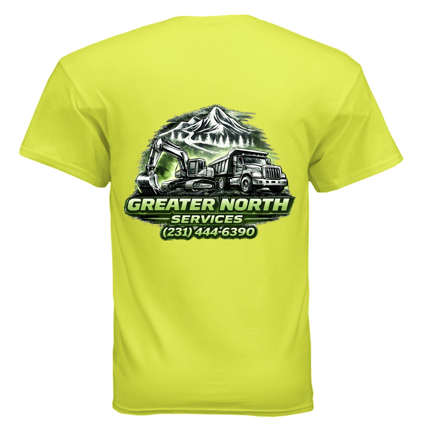 SAFETY GREEN - BACK