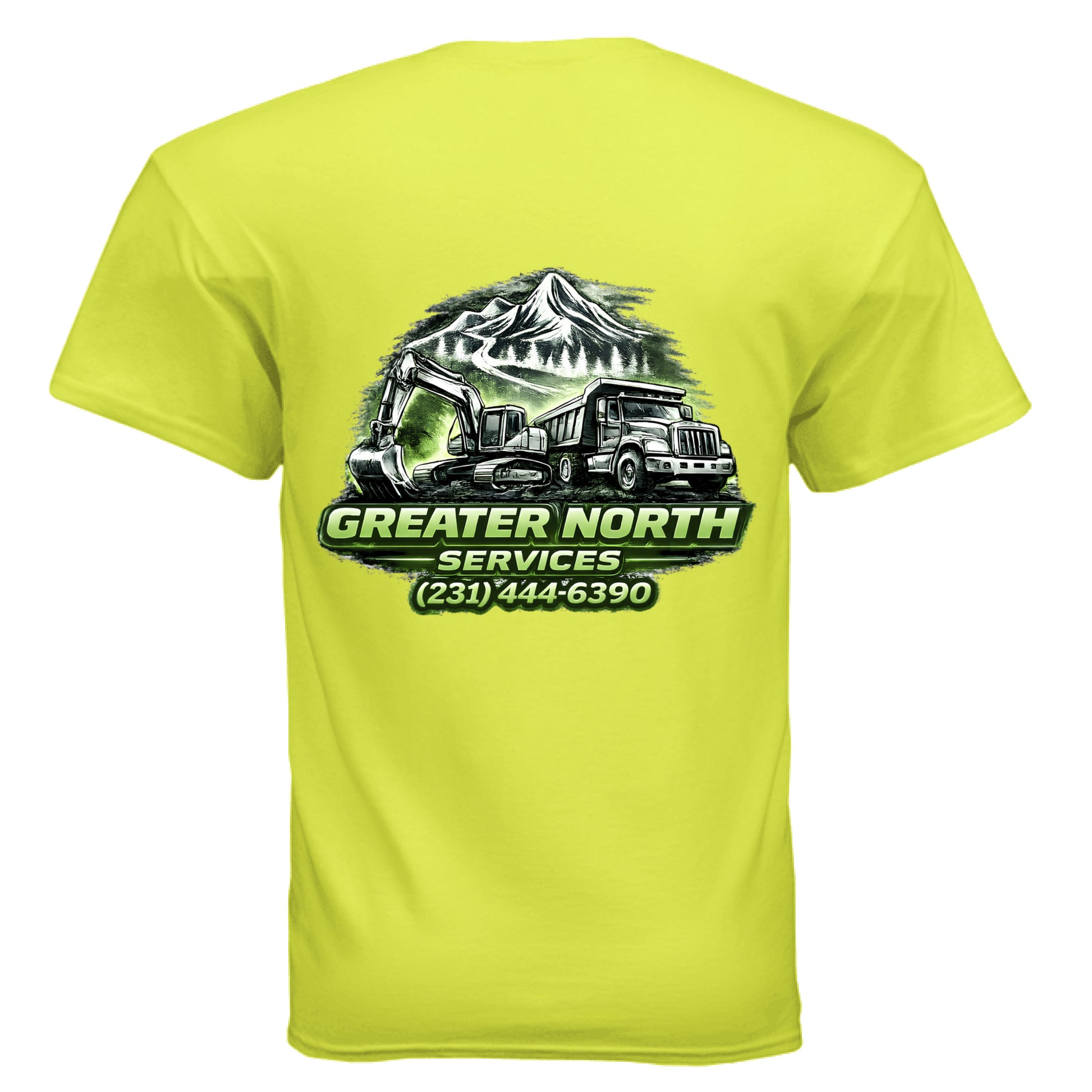 SAFETY GREEN - BACK