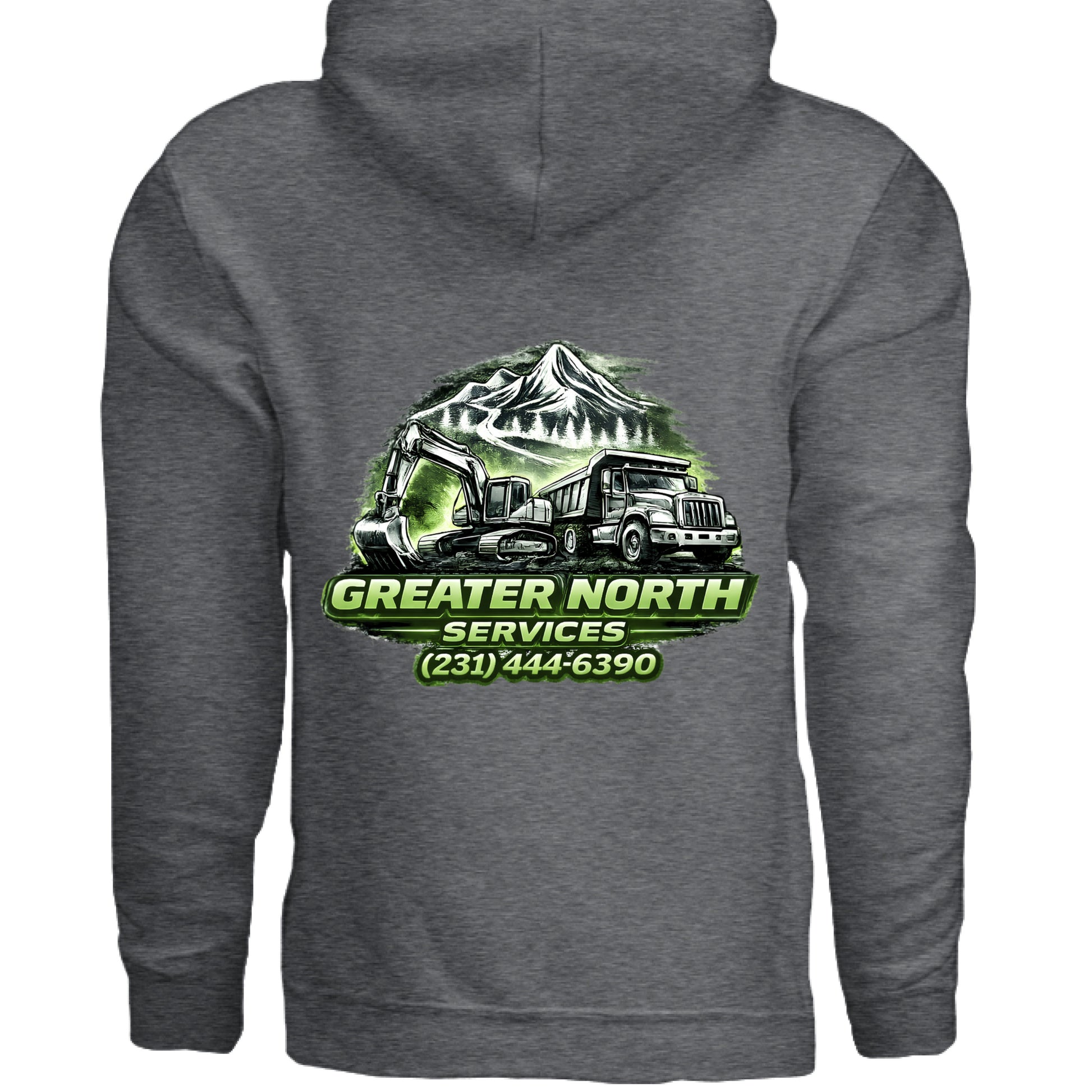 DARK HEATHER - BACK
