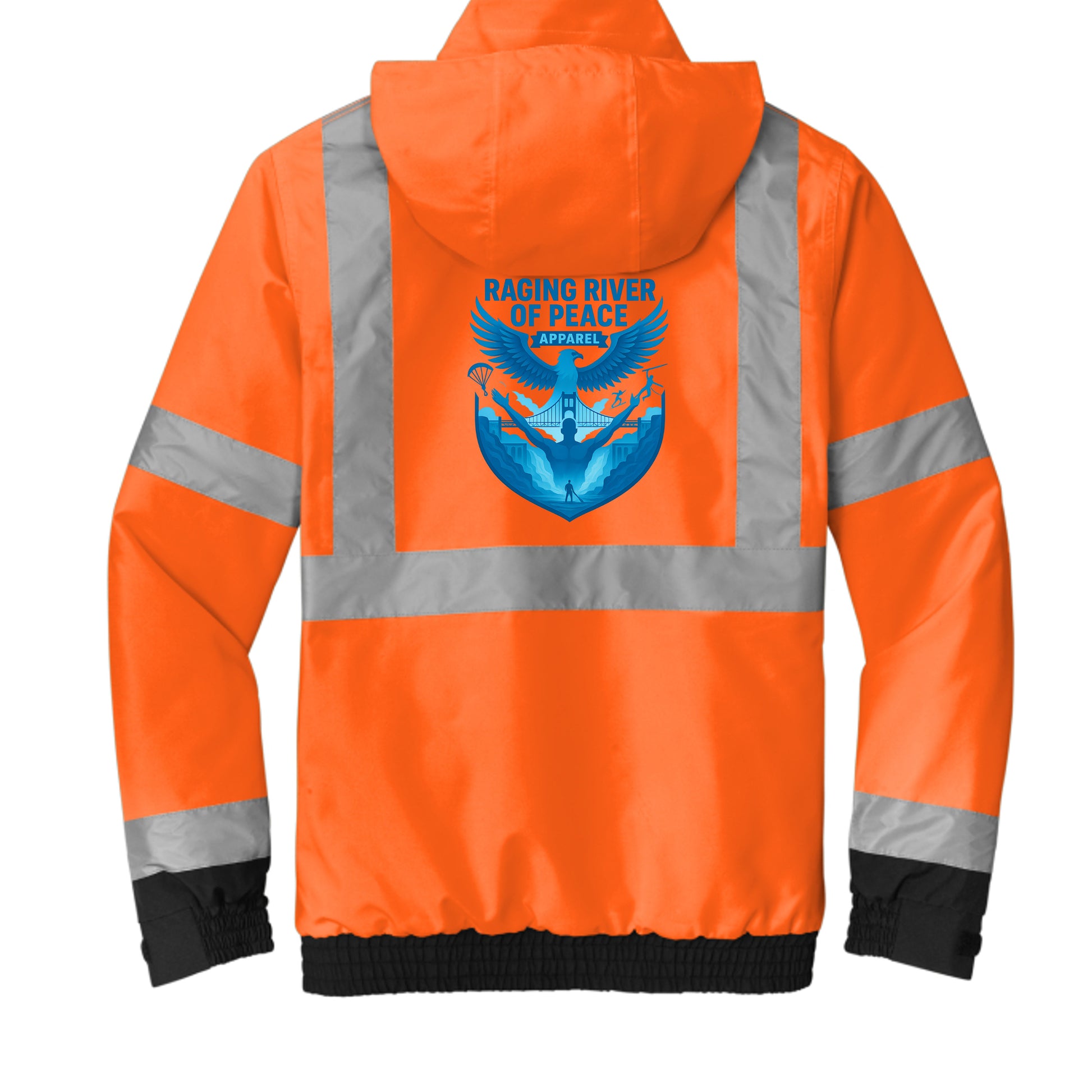 Safety Orange - CSJ500 - BACK