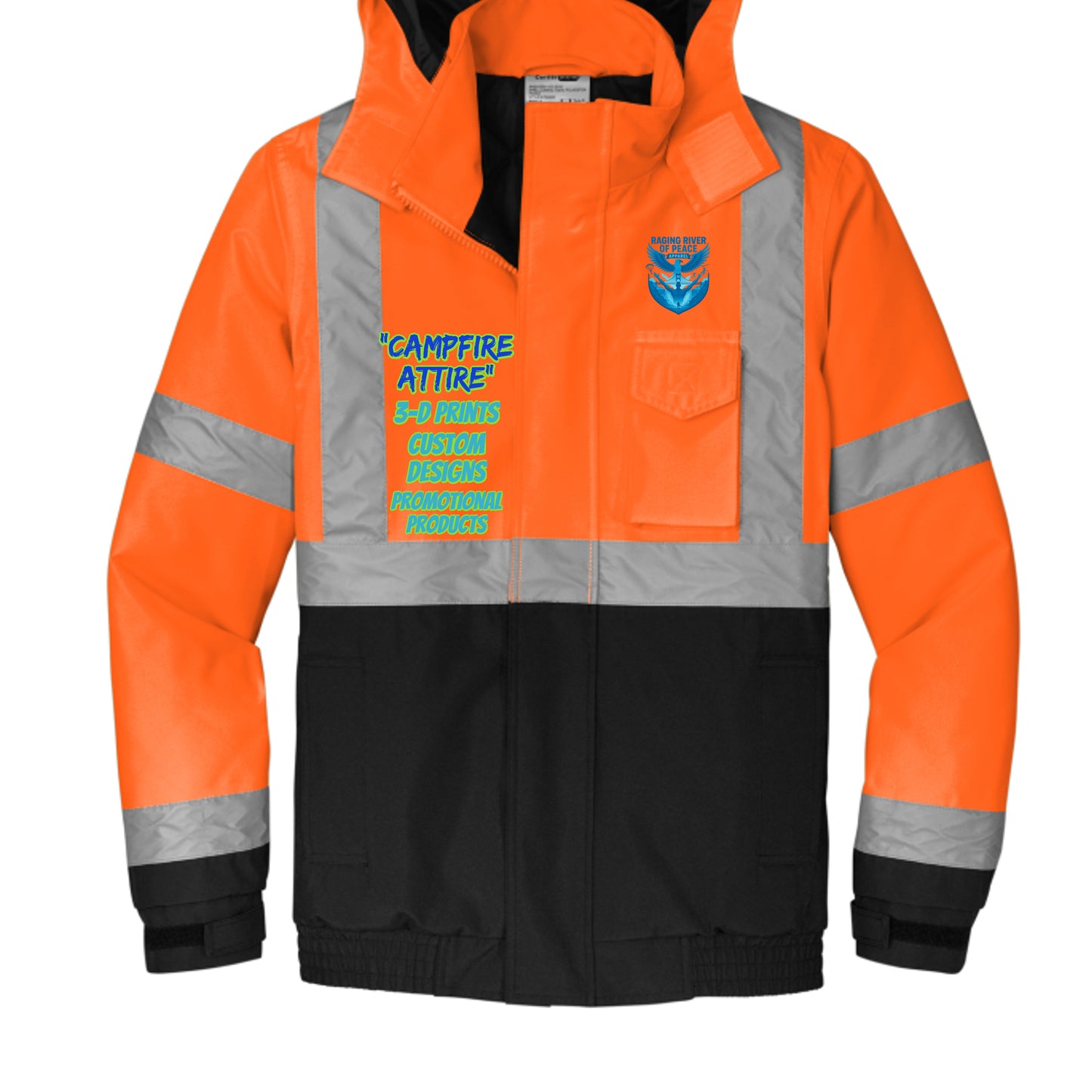 Safety Orange - CSJ500 - FRONT