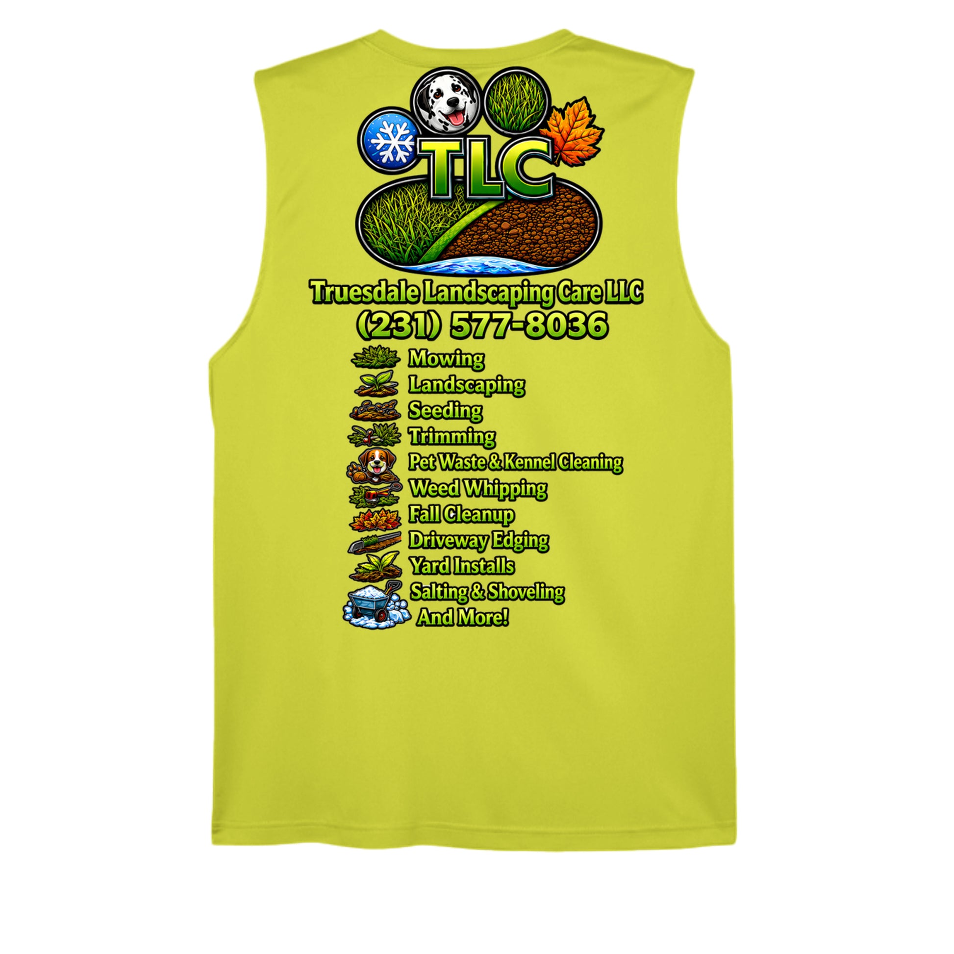 SAFETY YELLOW - TT11M - BACK