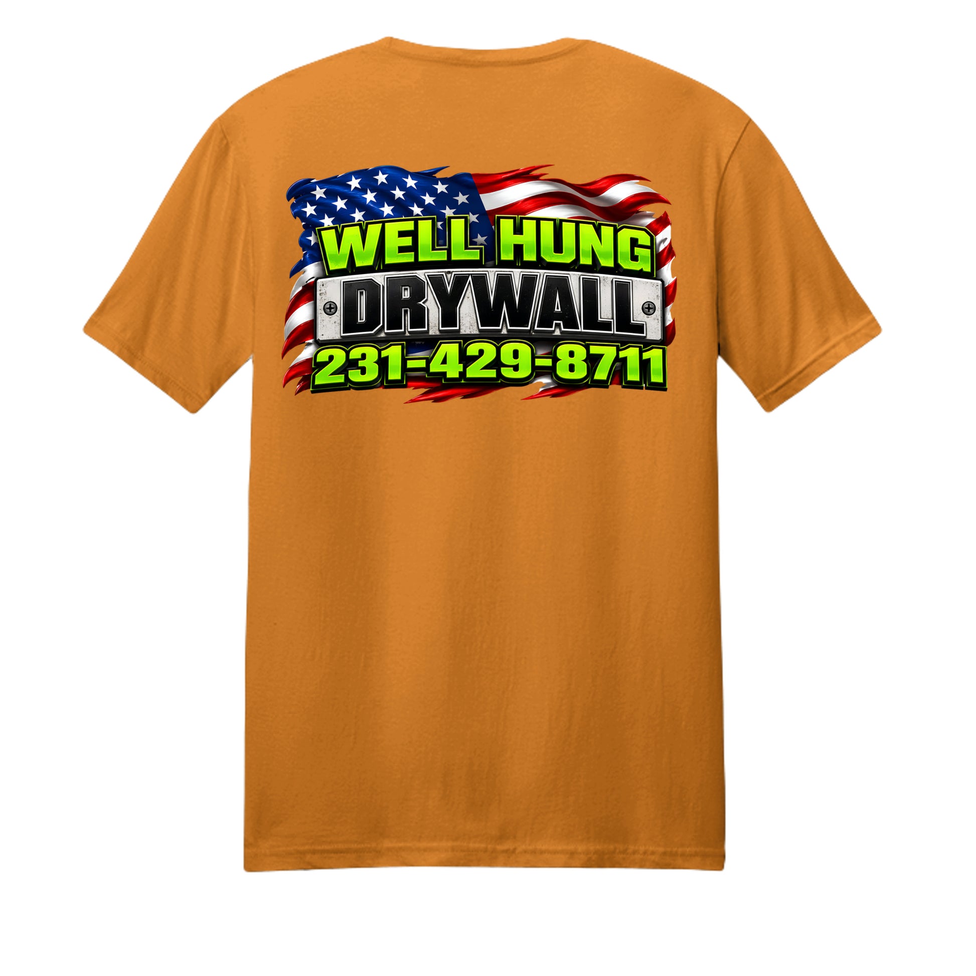 Safety Orange - 3000 - BACK