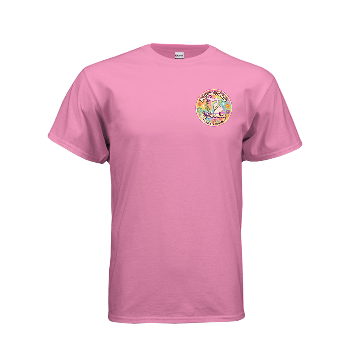 Body Solutions by Veronica Tee in Azalea — front view