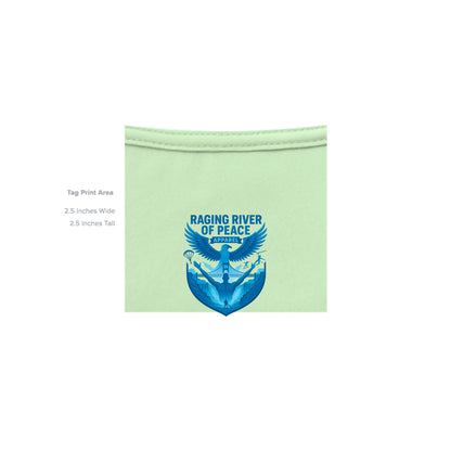 Body Solutions by Veronica Tee in Mint Green — inside label view